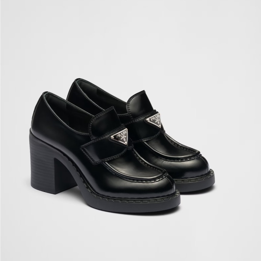 Prada Leather Loafers - Picture 5 of 7